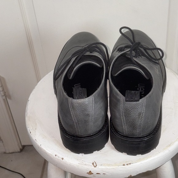 Calvin Klein Men's Oxfords Size 12 Charcoal Gray – Textile Upper – Style CMLING‎ - Picture 6 of 8